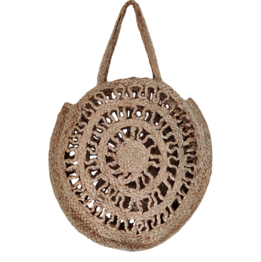 🇨🇦 NWOT hand made jute tote